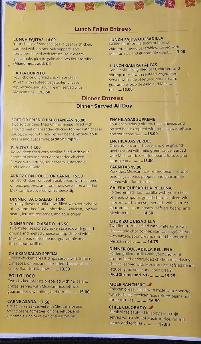 Galera Dos Menu - Image 1